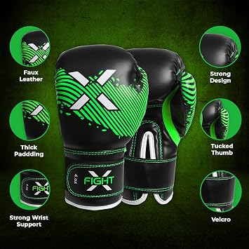 Kids Boxing Gloves for 3-8 Years 4 6 Oz Training MMA Boys Girls Kickboxing Punching Gloves for Training, Punching Bag, Muay Thai, MMA