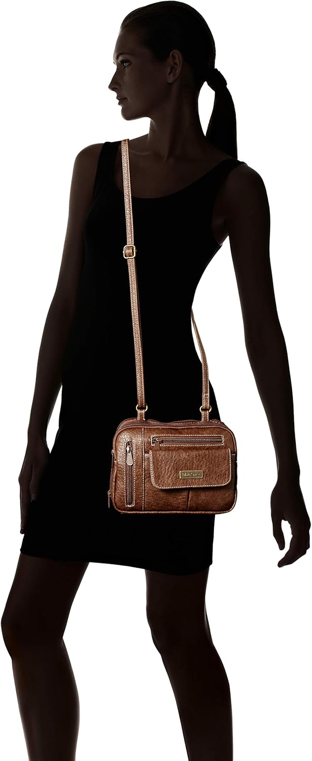 MultiSac Zippy Triple Compartment Crossbody Bag - Image 2