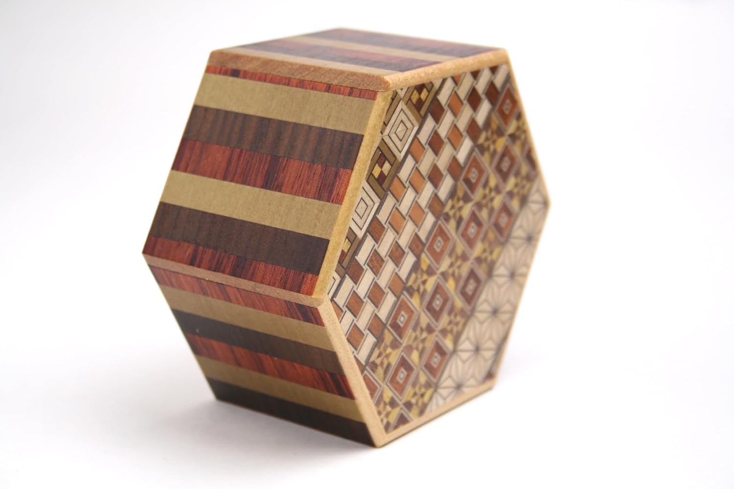 Japanese Puzzle Box 6steps Hexagon