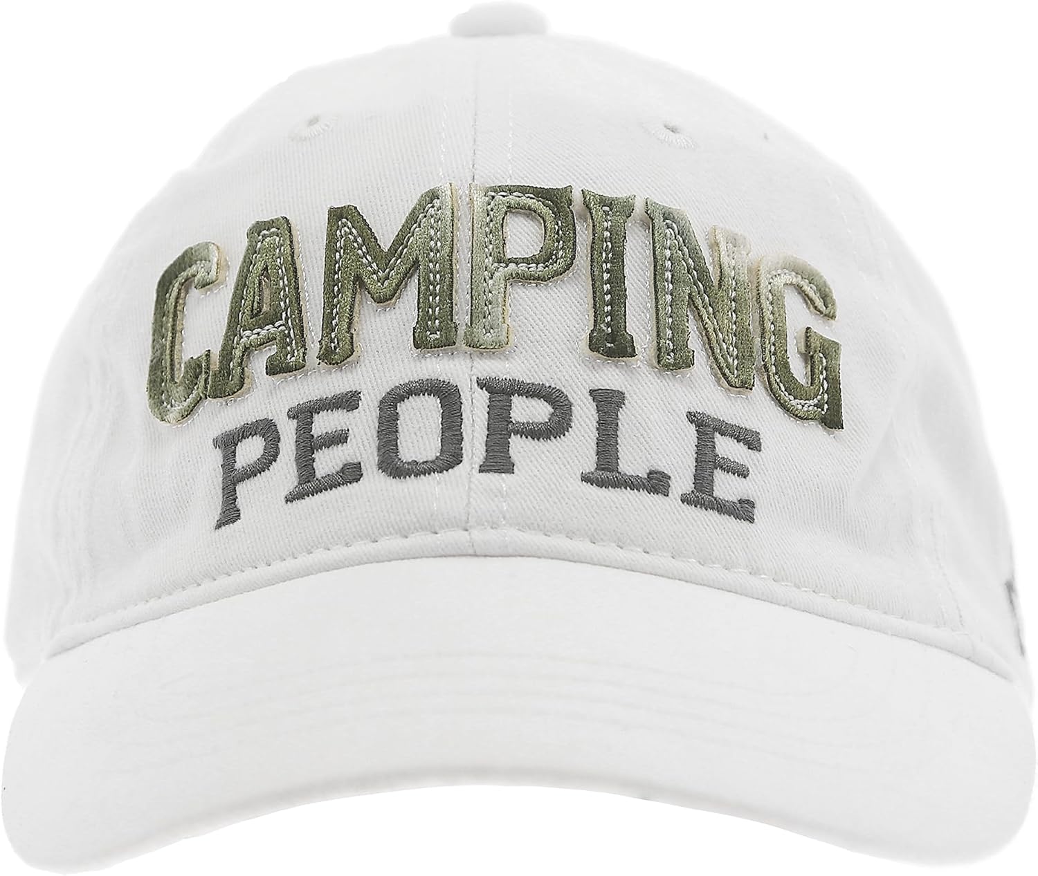 Pavilion Gift Company Baseball Cap, White, Green, Gray
