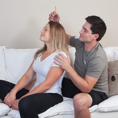 Miniatura 5 de Body Back Scalp Massager Company  Juego de herramientas para masaje de cabeza de mano Tingler, Scratcher y alivio del estrés para estimular y