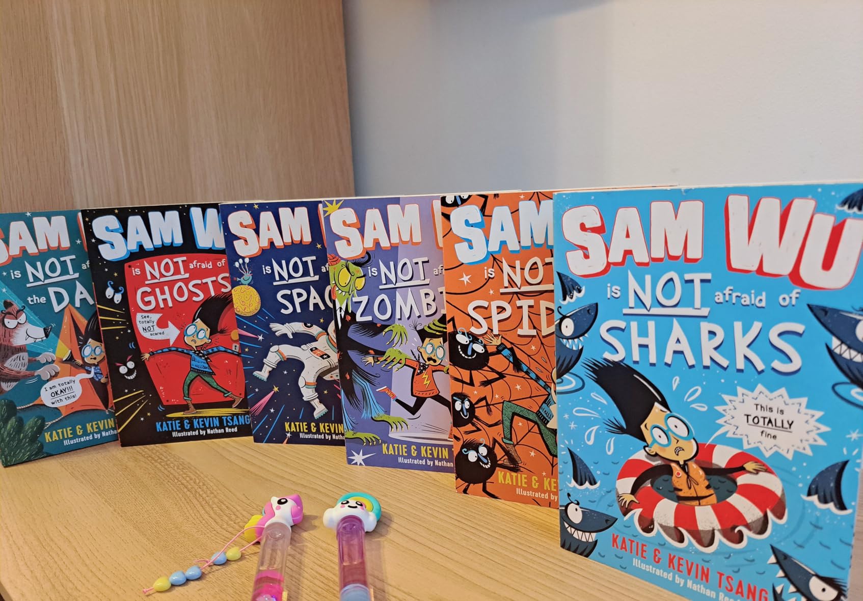 Sam Wu Is NOT Afraid Of Series 6 Books Collection Box Set by Katie ...