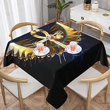 The Egyptian Ankh Symbol Meaning Symbolism and History Square Tablecloth, Suitable for Wedding, Party and Restaurant Festival Gathering Event Polyester Fabric Decorative Tablecloth.