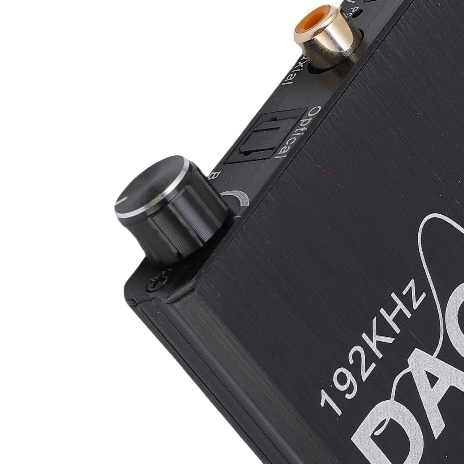 Generic Convertitore da Digitale Ad Analogico Volume Regolabile di qualità Professionale per Domestico 192KHz 24Bit USB Lega di Alluminio