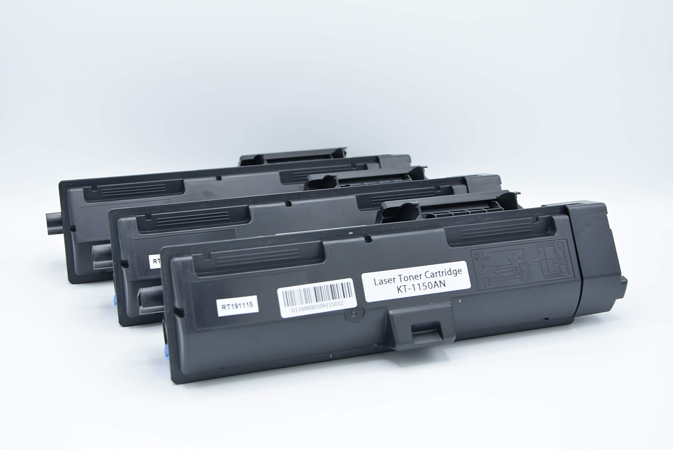duston 3x TK1150, TK-1150 Toner nero compatibile con Kyocera M2135dn M2635dn M2735dw P2235dn P2235dw