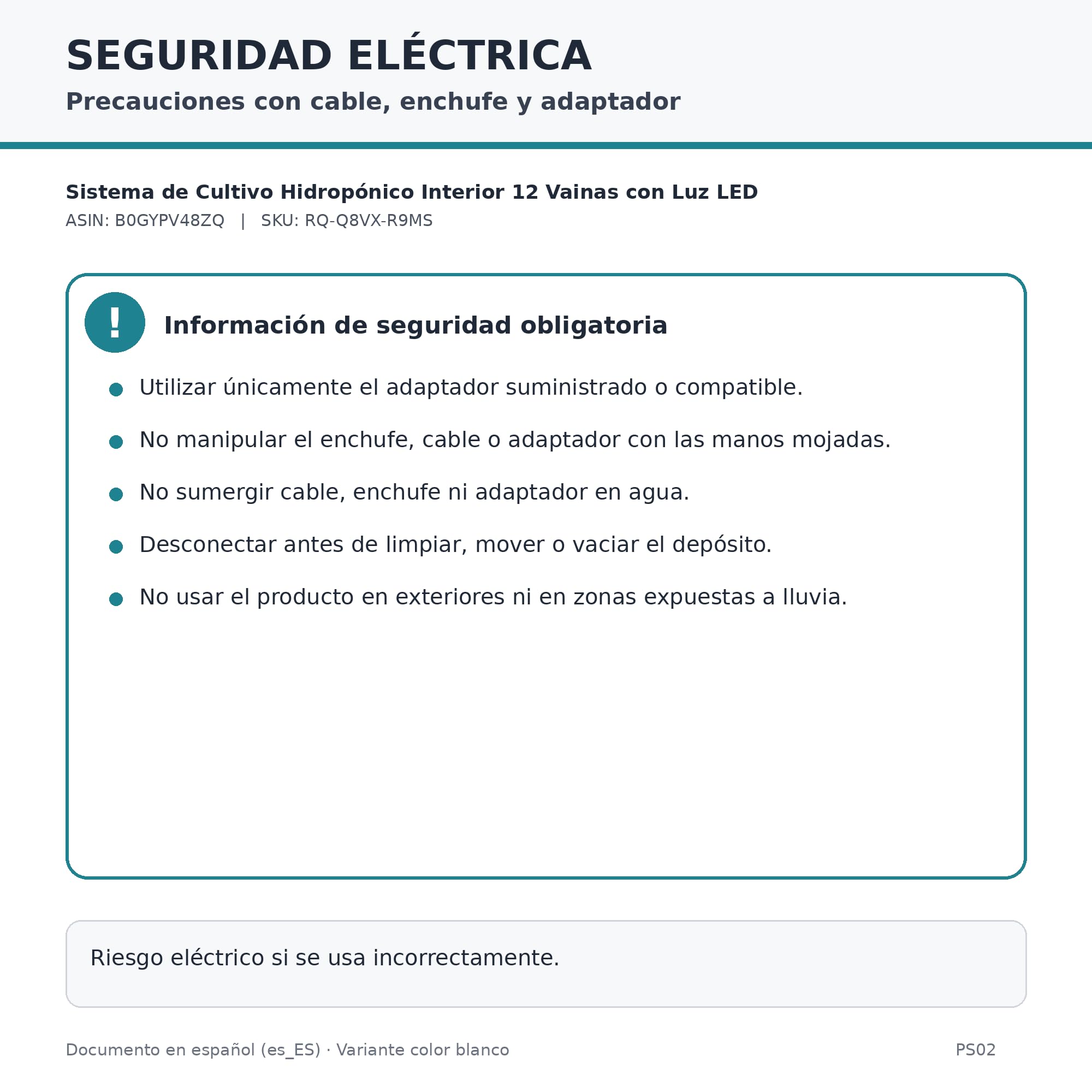 Sistema de Cultivo Hidropónico Interior 12 Vainas con Luz LED, Kit de Jardín Inteligente para Hierbas y Verduras en Casa (Negro)