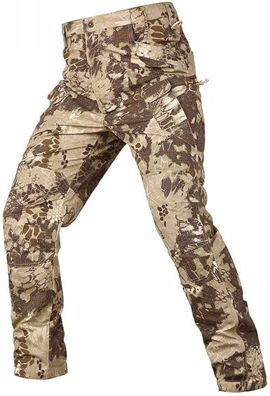 Amazon.com: MSMIRROR Pantalones tácticos de carga impermeables  multibolsillos militares SWAT pantalones de combate : Ropa, Zapatos y  Joyería