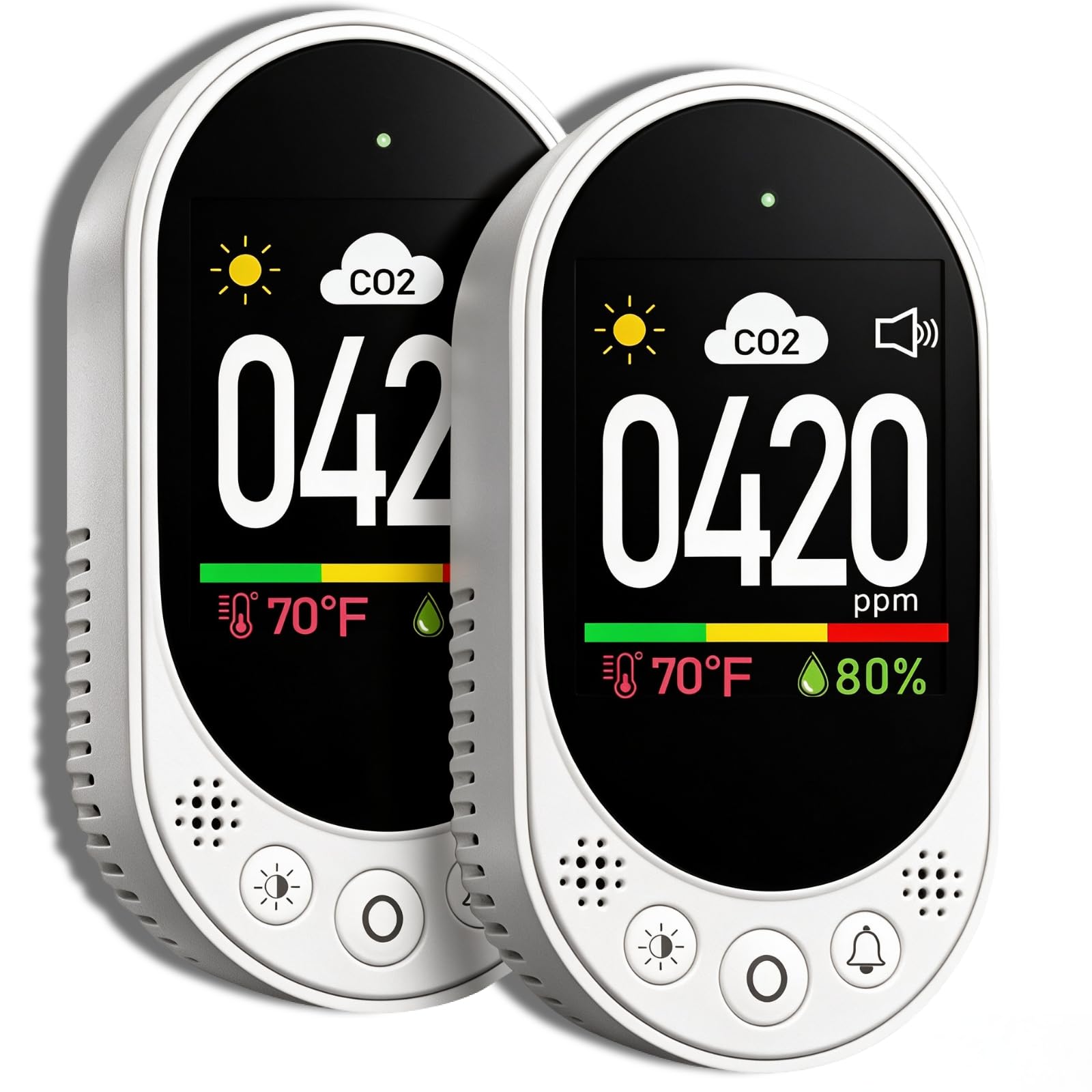 Plug-in CO2 Detector - Air Quality Monitor -10