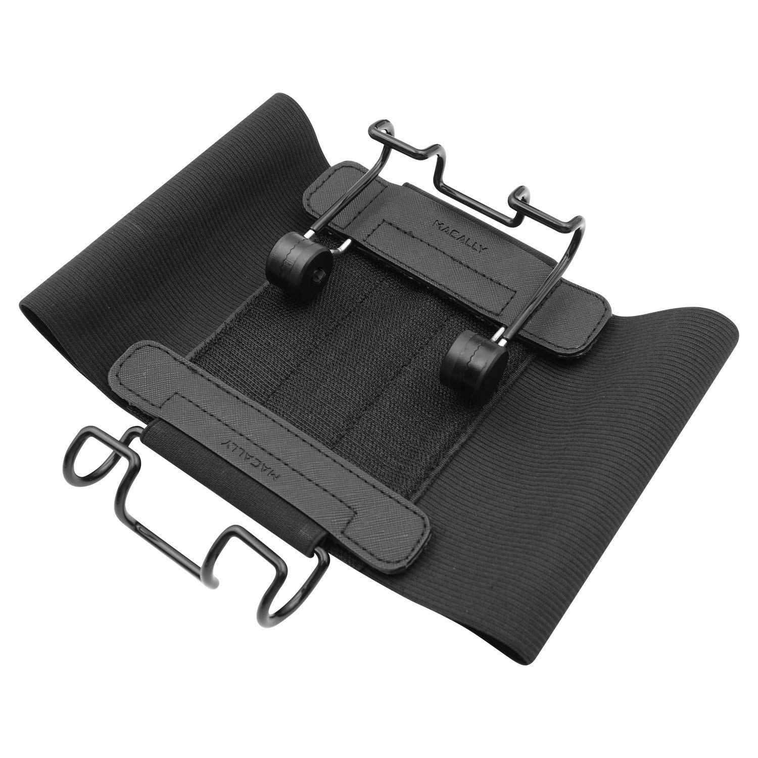 Macally HRSTRAPMOUNT, Support de Voiture à Sangle appuie-tête pour Tout iPad et Tablet PCs de Largeur Max. de 22 cm