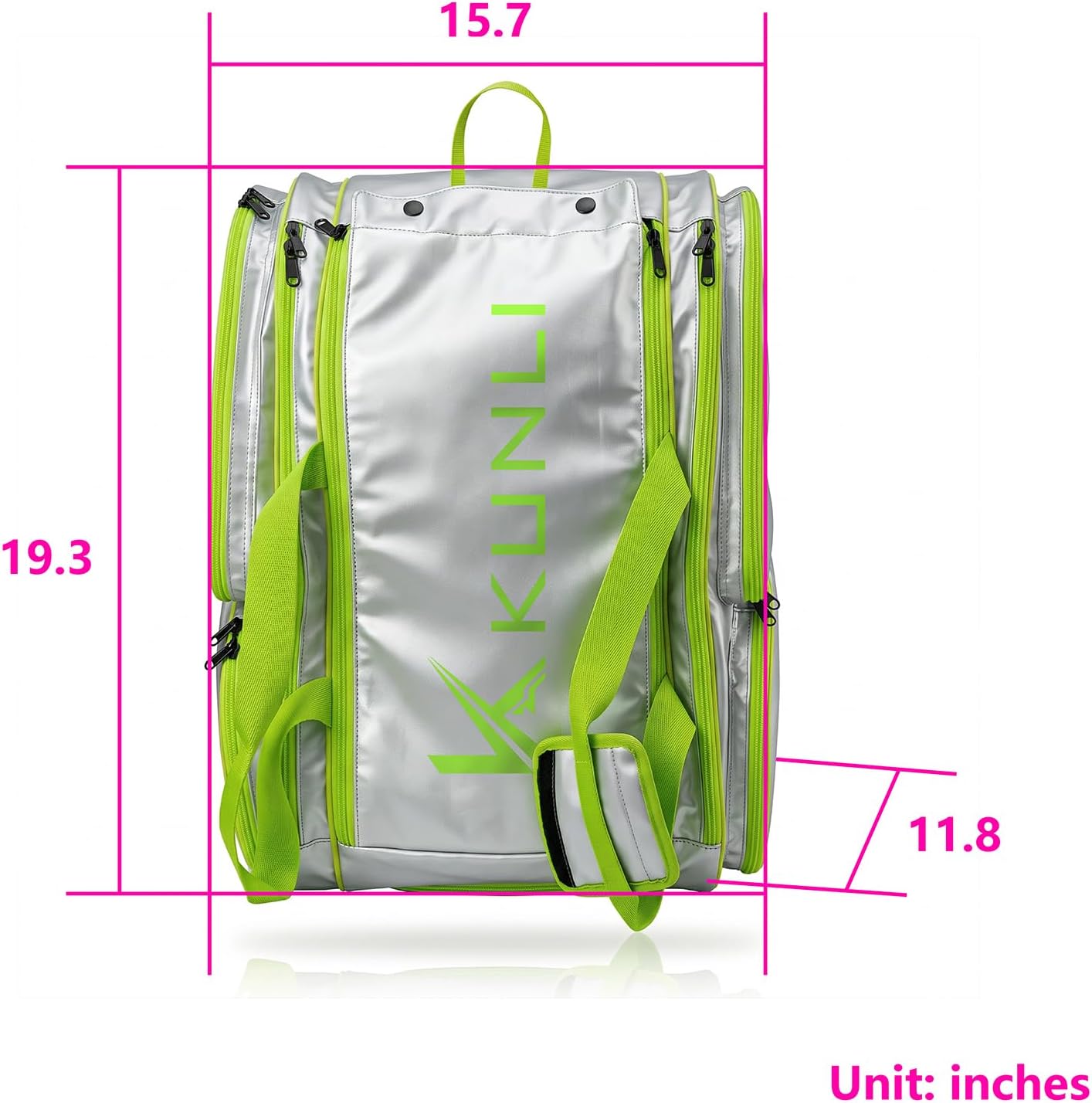 Waterproof Pickleball Racket BackpackTennis Badminton Bag Large-Capacity Sports Bag with Shoe Compartment Durable for Sports