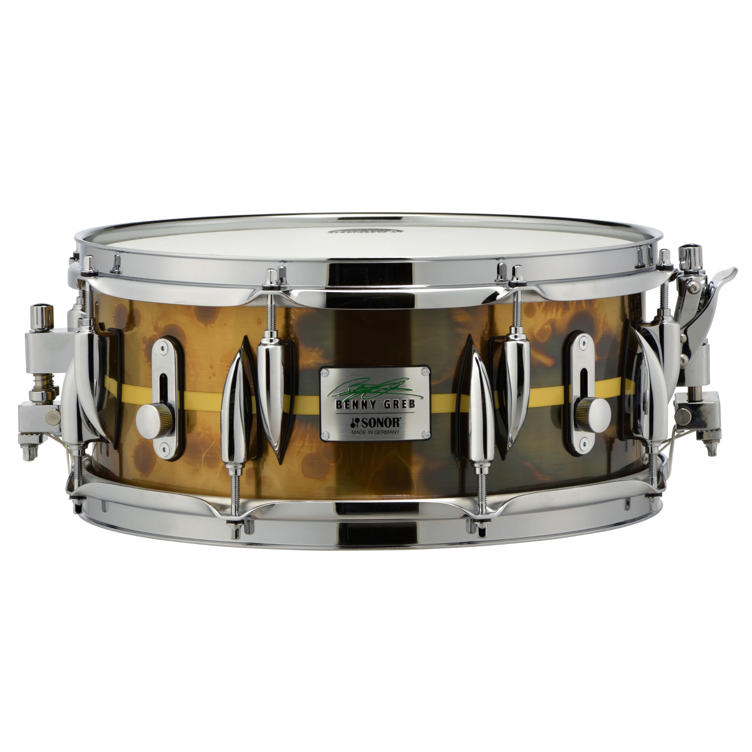 Sonor Benny Greb Snare 2.0 13"x5,75" Vintage Brass - Rullante