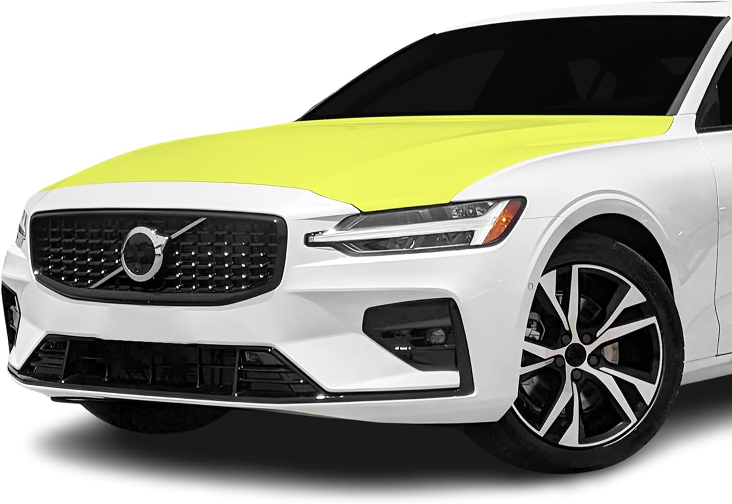 BOGAR TECH DESIGNS for Volvo S60 (R-Design & Core & Plus & Ultimate) 2019+ Front Middle and Front Sides Premium Paint Protection PPF Film Kit Cover, Clear Bra