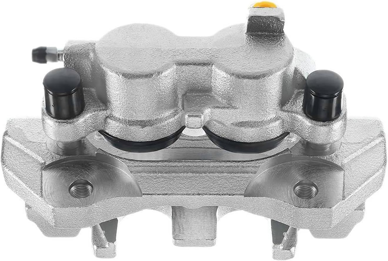 Detroit Axle - Front Right Brake Caliper for 2011-2017 Jeep Grand Cherokee, 2011-2018 Dodge Durango, Passenger Side Brake Caliper with Bracket 2012 2013 2014 2015 2016 Replacement