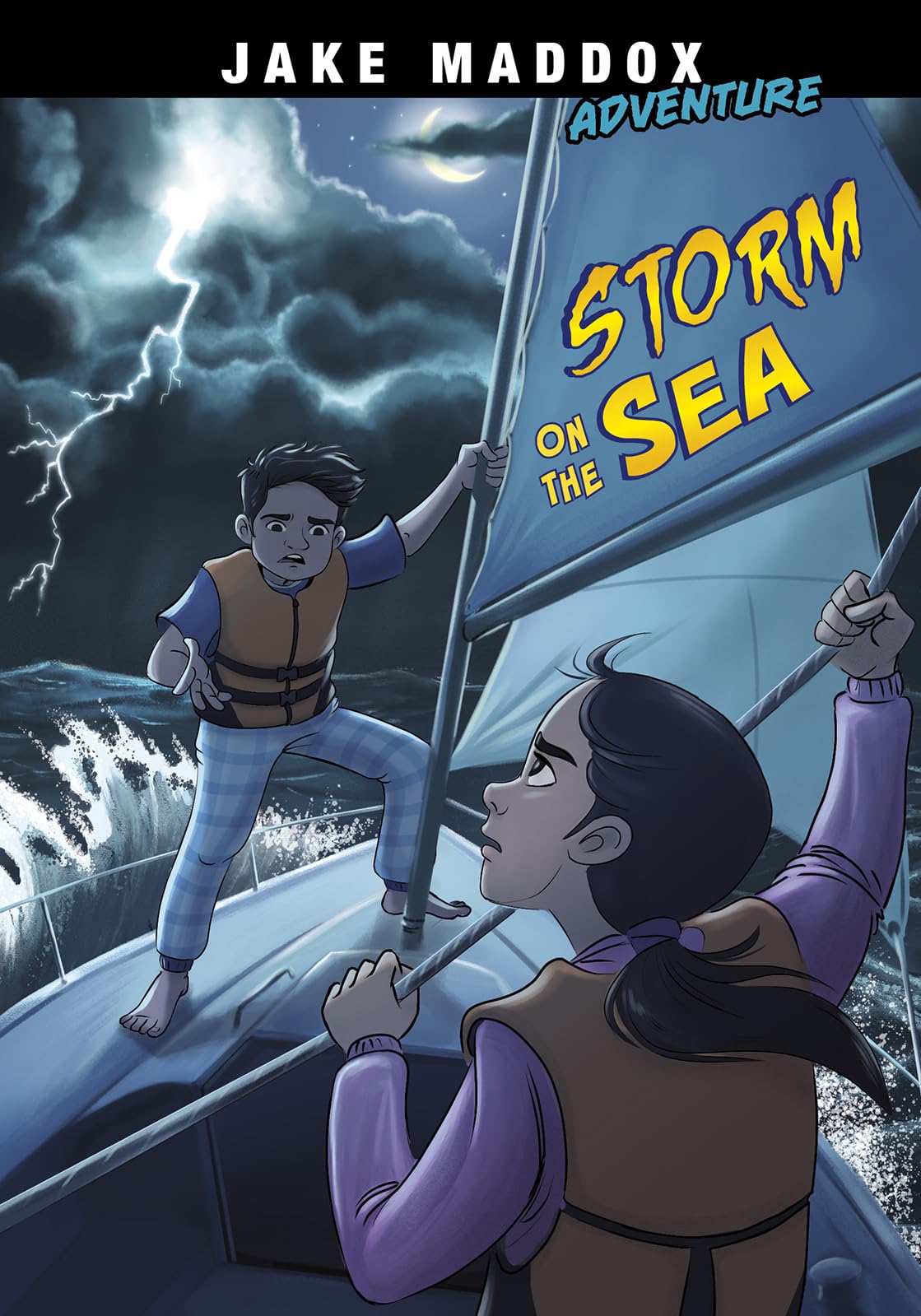Storm on the Sea (Jake Maddox Adventure)