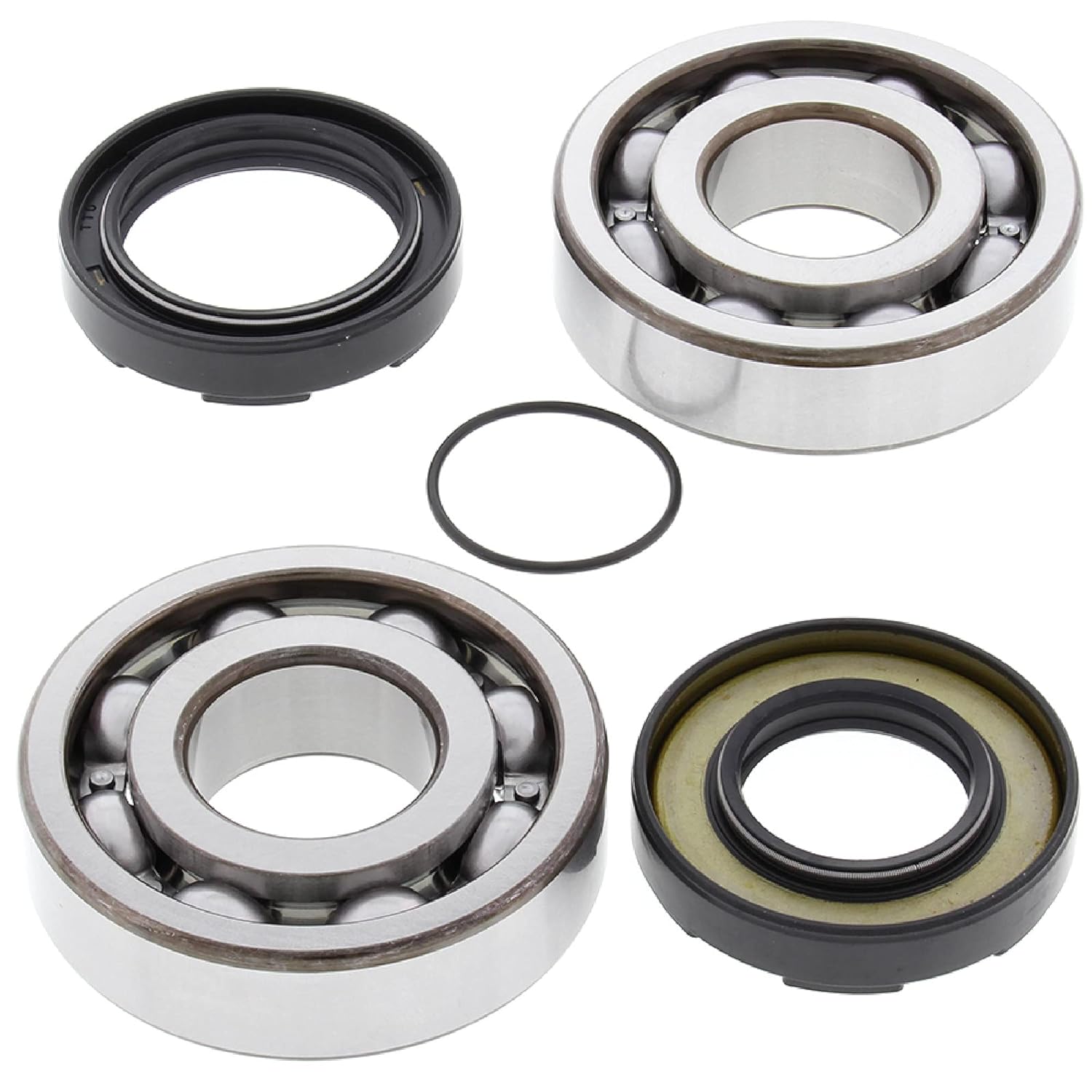 All Balls Racing Crank Bearing and Seal Kit 24-1066 Compatible with/Replacement for Yamaha DT400 1975-1978, IT425 1980, IT465 1981-1982, IT490 1983-1984, MX400 1975