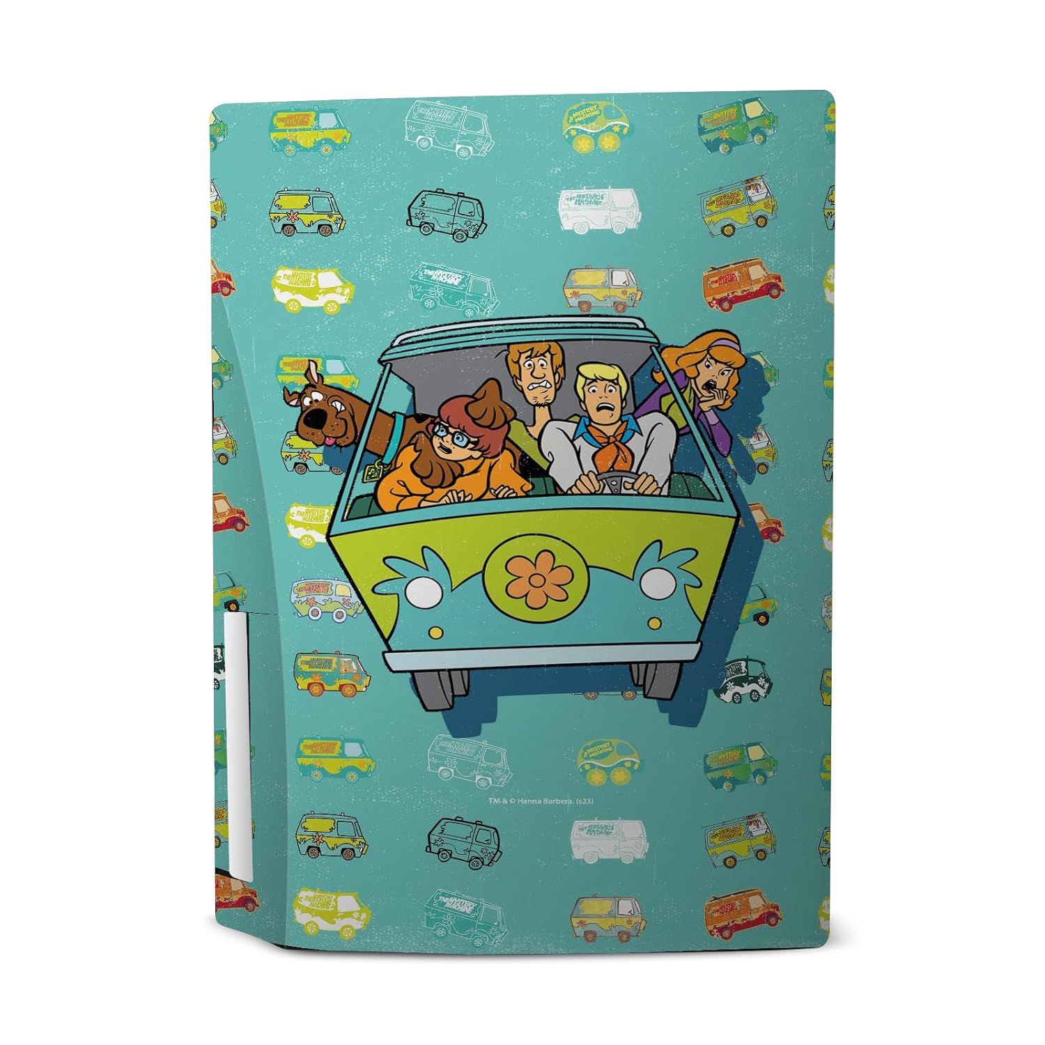 Head Case Designs Officially Licensed Scooby-Doo Mystery Inc. Graphics Vinyl Faceplate Sticker Gaming Skin Decal Compatible With Sony PlayStation 5 PS5 Disc Edition Console & DualSense Controller