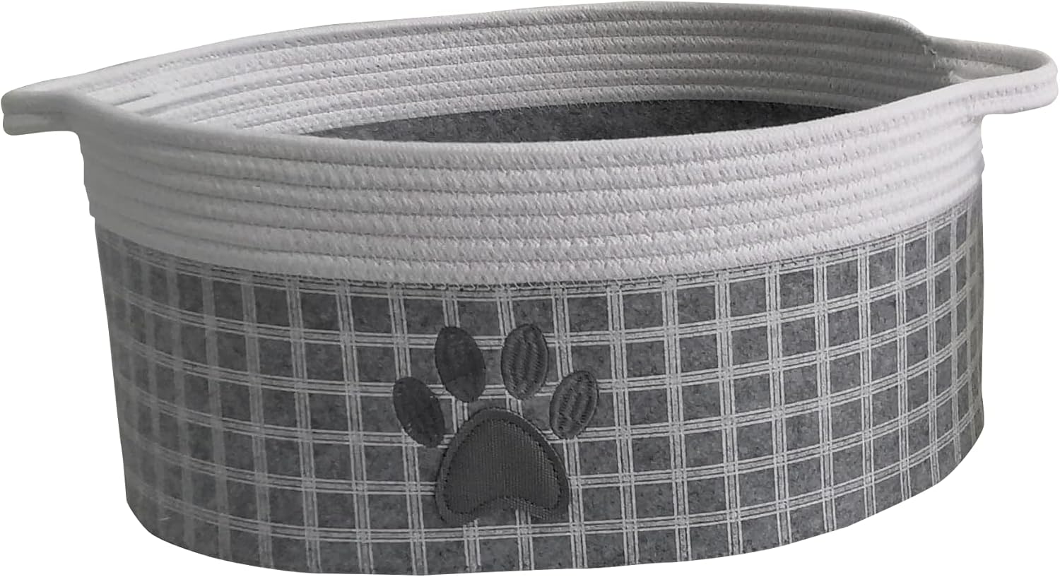 Winifred & Lily Pet Toy Box, Storage Bin with Handles, Pet