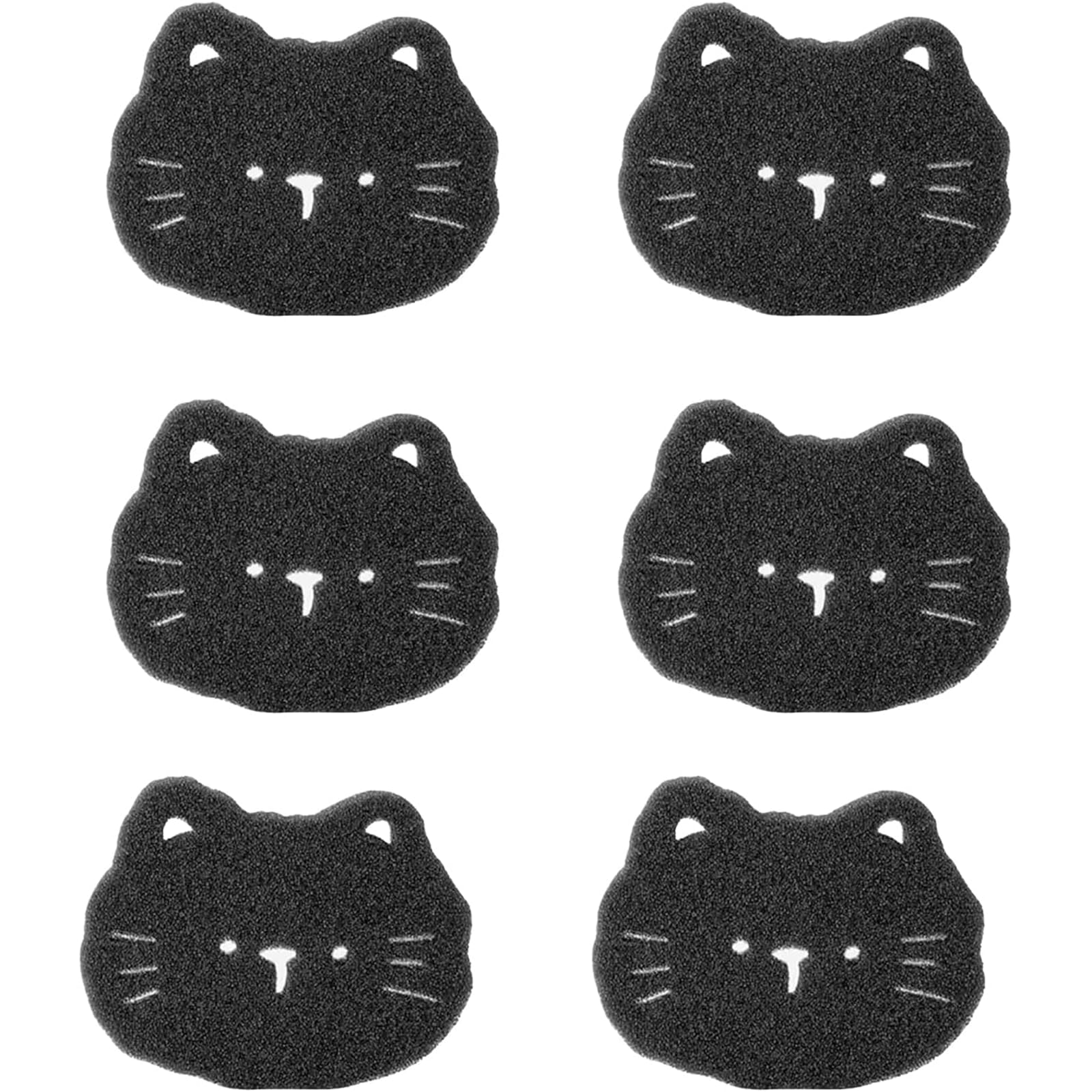 YUWENW 猫の毛 洗濯ボール 6個セット ランドリーボール 掃除機 ペットの毛 絡み防止 毛取り ゴミ取り 可愛い 衣服を傷つけず 犬の毛 再利用可能 便利グッ ズ 衣服を傷つけず 絡み防止 ほこり取り 衣類 洋服 毛取り 毛玉取り器 洗濯グッズ