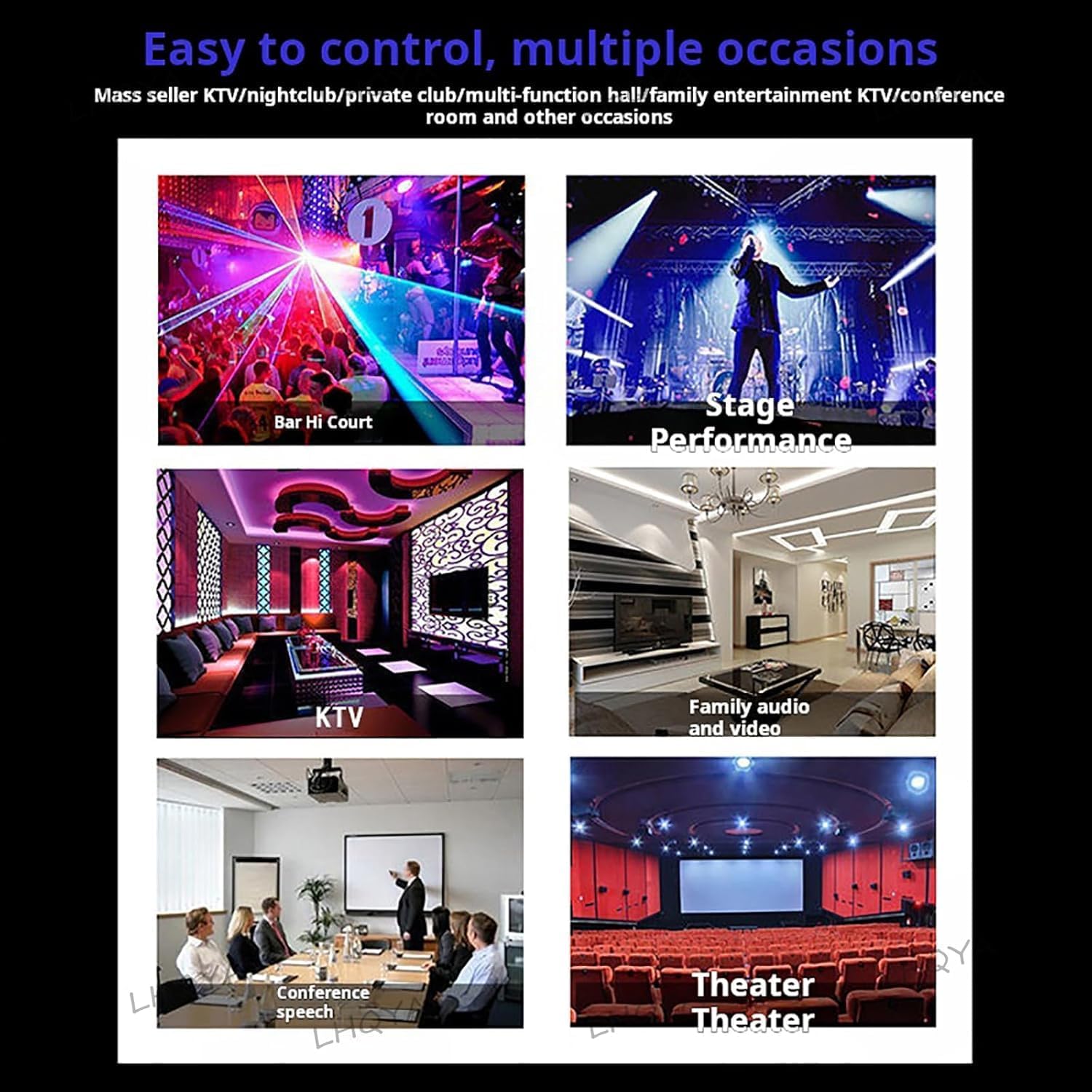 Music Level Rhythm Light, Analizzatore Di Spettro Musicale a LED Con 11 Modalità Regolabili, 19 Colori, 6 Livelli Di Luminosità, 5 Velocità E Guadagno Regolabili, Per Gli Amanti Della Musica Elettroni