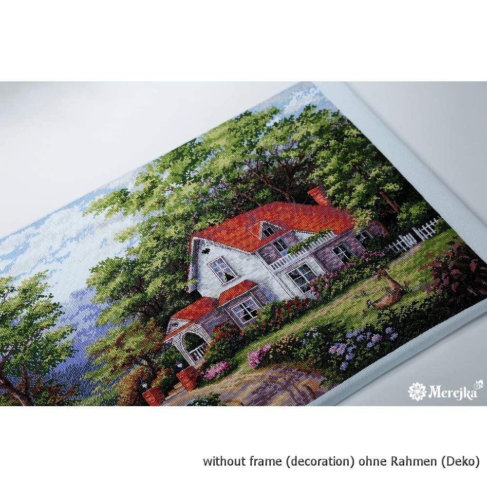 Merejka Kreuzstich-Set – 34,5 X 34,5 Cm, Mit DMC-Garn & Design