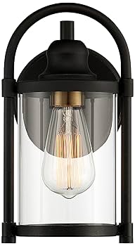 John Timberland Avani Modern Outdoor Lantern Wall Light