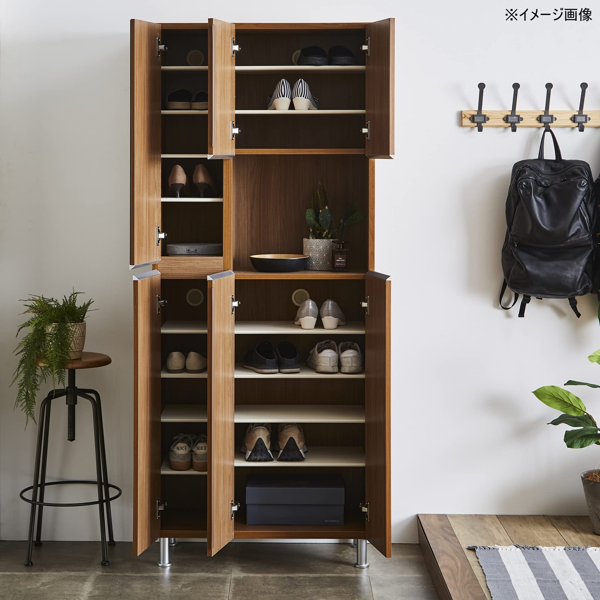 Amazon.co.jp: 土井インテリヤ シューズボックス 下駄箱 収納