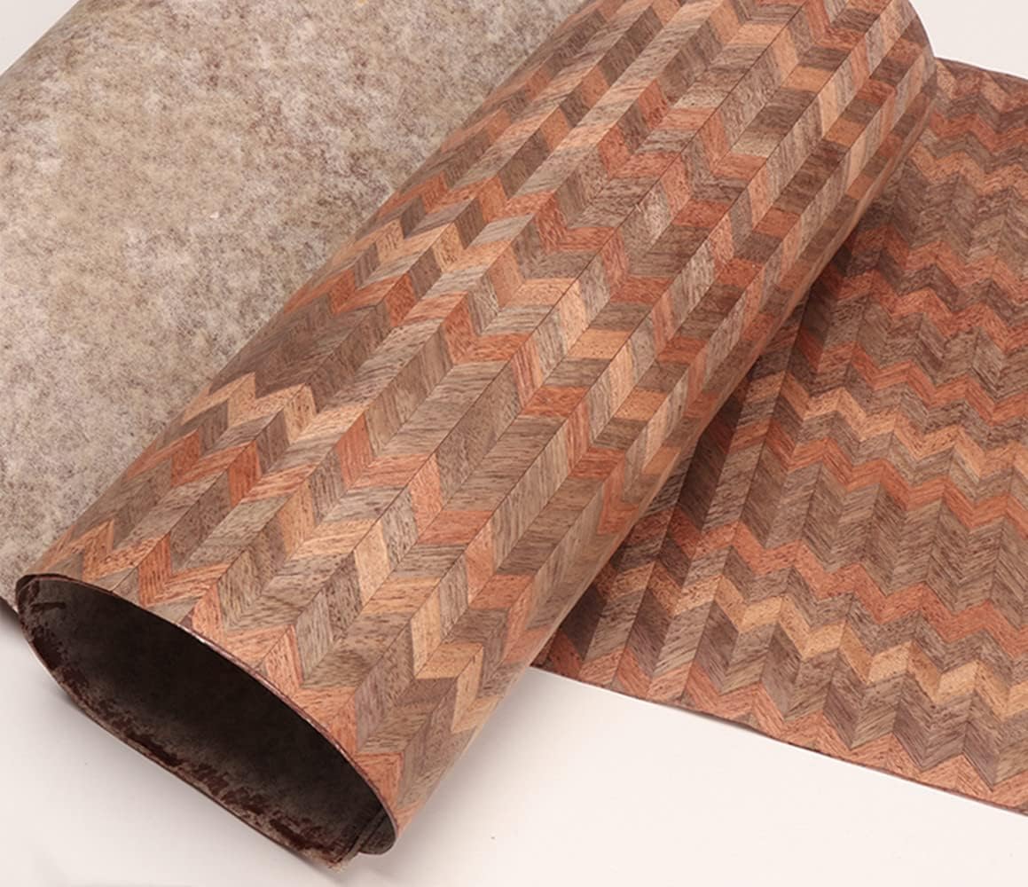 Love Arrow Technology Art Wood Veneer Sheet(40x250CM) Furniture Restoration Sheets for Loudspeaker Speaker Showcase Cabinets Table Shelves Kitchen Furniture Hotel