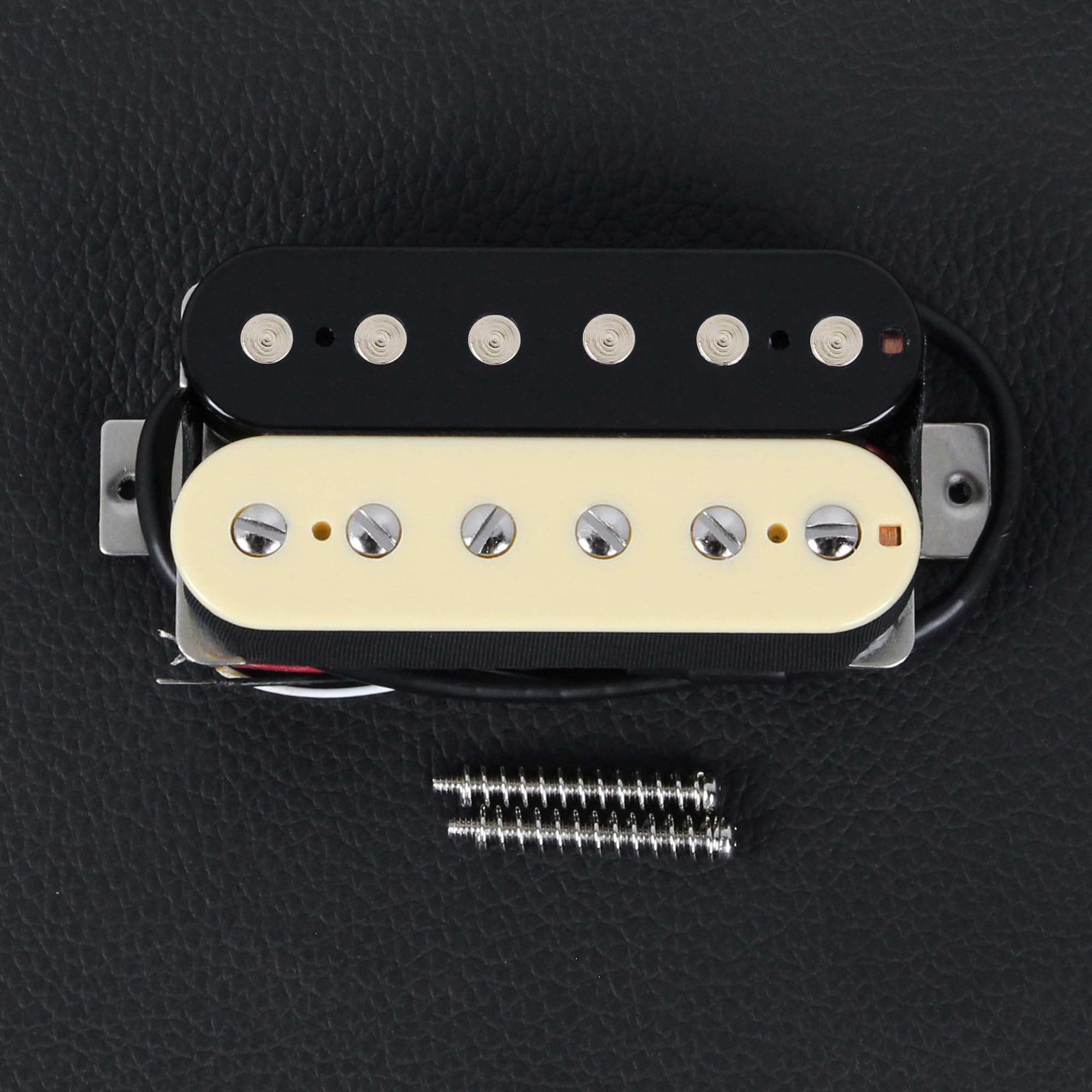 Amazon | FLEOR ゼブラ ギター ハムバッカー ピックアップ アルニコ 5