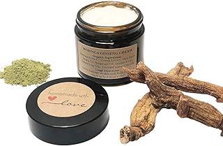 Crema facial orgánica de moringa ginseng con ...