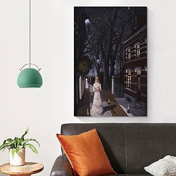 Amazon.co.jp: Paul Delvauxポール・デルヴォーシュルレアリストの画家