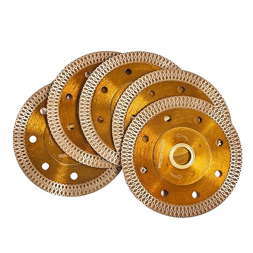 5 unidslote 4 "super fino diamante hoja de sierra porcelana azulejo corte cuchilla para granito mármol cerámica porcelana azulejo