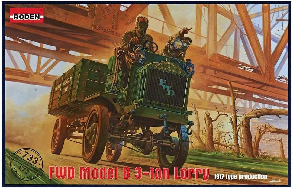 Roden 733 - Model Kit FWD Model B 3 ton Lorry