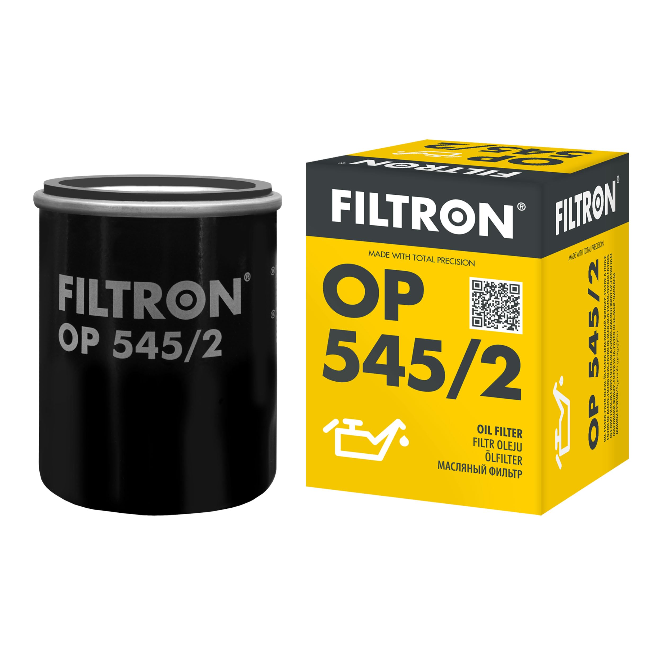 OIL FILTER OP 545/2 FOR FIAT 176A8.000 178B5.000/E2.000 1.2L 4cyl PALIO
