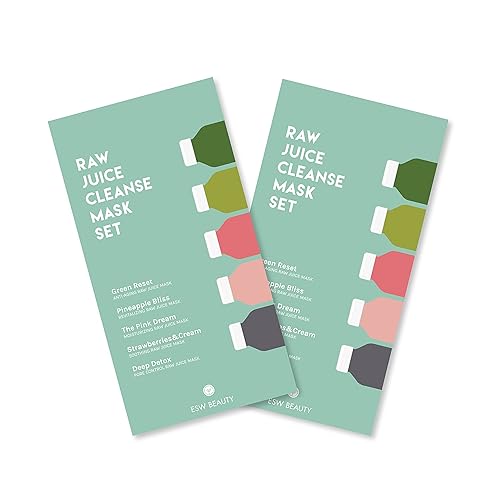 Miniatura 8 de ESW Beauty The Pink Dream Raw Juice Sheet Mask Multipack (paquete de 6)