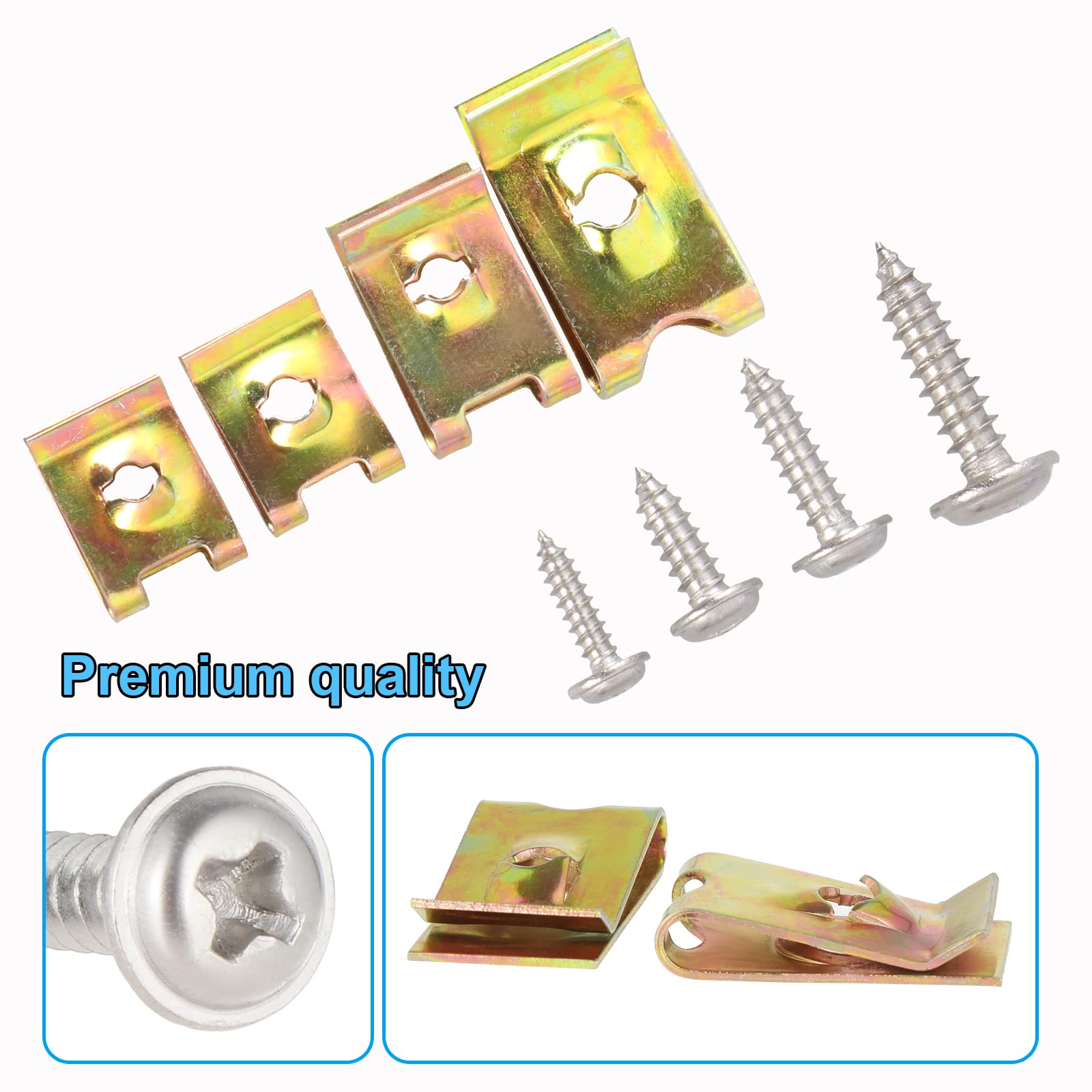 Clip de fixation automobile universel à extension de longueur moyenne vis pour aile de voiture, clips en plastique - Chine Les clips de fixation en plastique, des clips en plastique