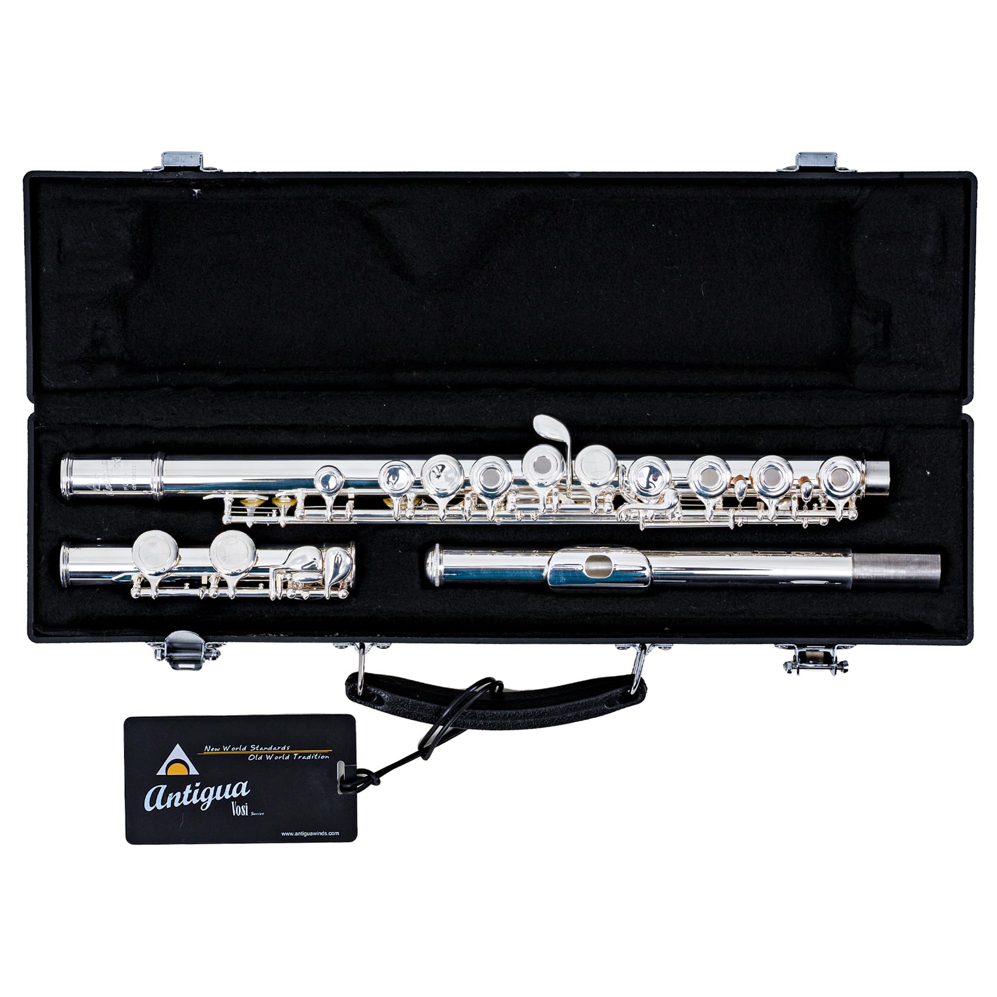 Amazon.com: Antigua Vosi FL2410SL Silver Plated Open Hole Flute