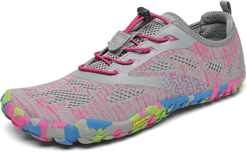 SAGUARO Zapatillas Barefoot Hombre Mujer Zapatillas Minimalistas Zapatos Barefoot Calzado Minimalistas Zapatillas de Trail Running Barefoot Shoes para Zero Drop Suela,Gr.36-48 EU