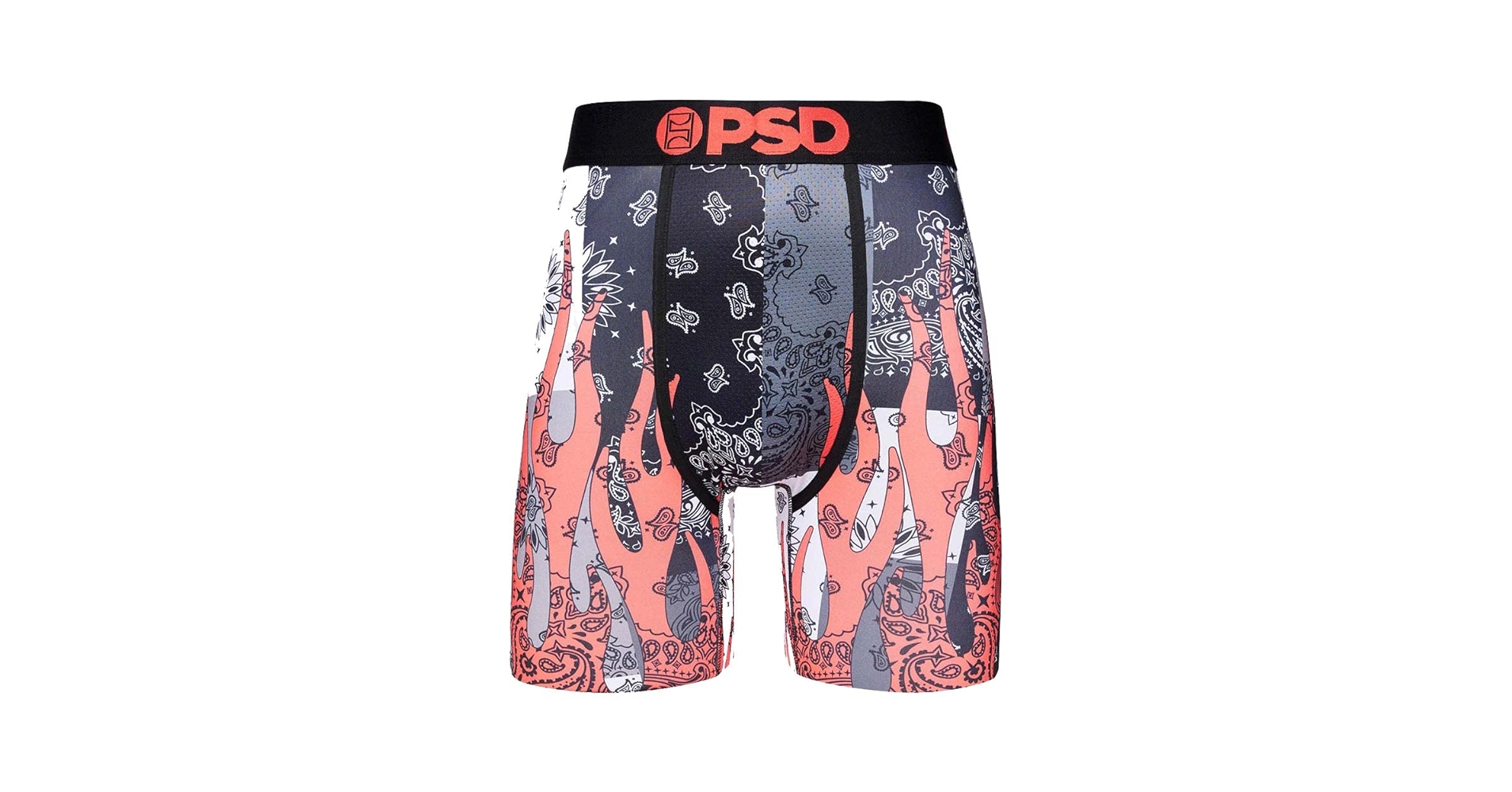 下着・アンダーウェア Bandana Boxer Briefs PSD Hype Red Bandana Print Urban Athletic Boxers Briefs