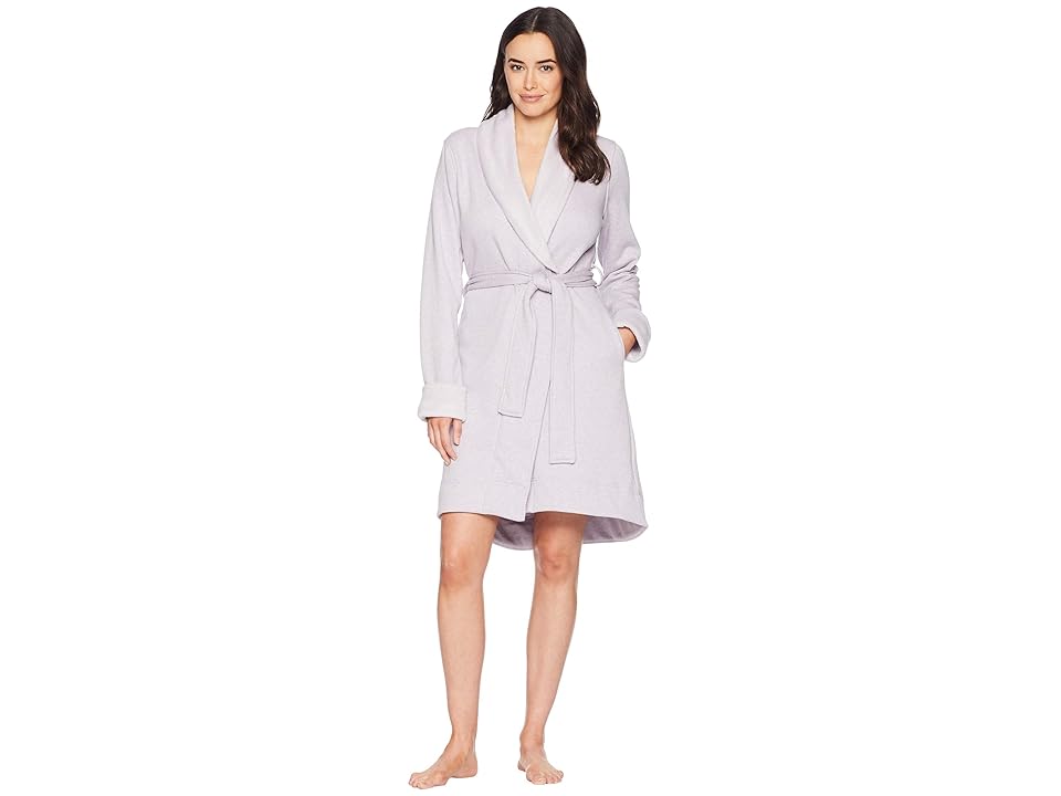 

UGG Blanche II Robe (Lavender Aura Heather) Women's Robe, White