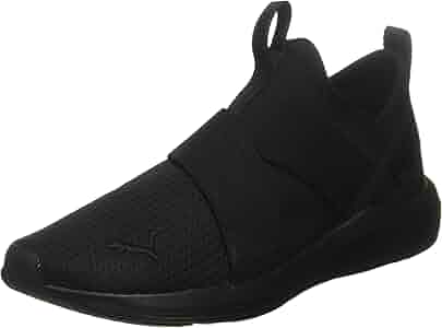 Amazon.com | PUMA womens Prowl Slip on Cross Trainer, Puma Black, 6 US |  Fitness \u0026 Cross-Training
