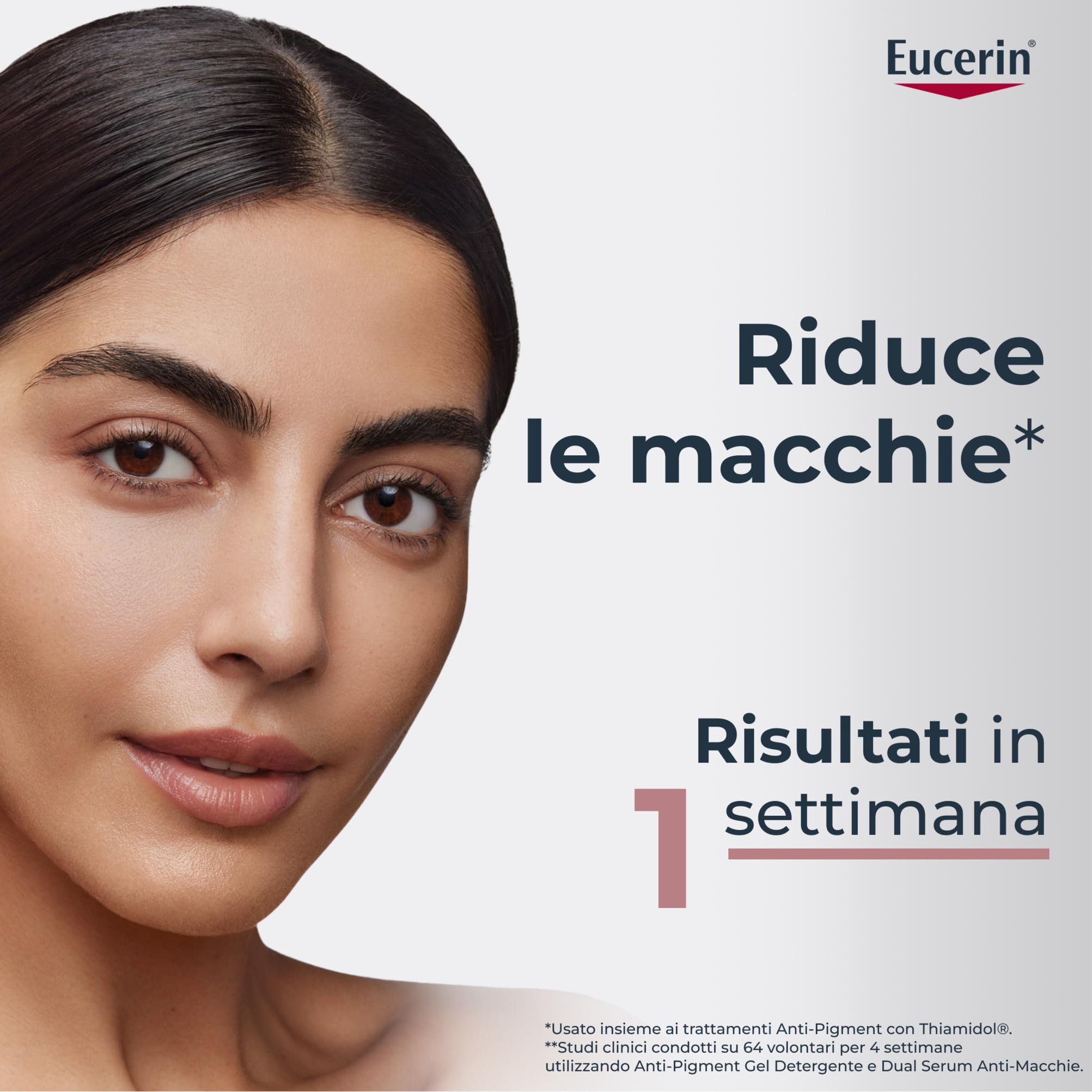 Eucerin Anti-Pigment Gel Detergente Viso 200 ml, Detergente schiumogeno antimacchie con 2% complesso esfoliante viso AHA, Acido Glicolico e Acido Lattico, Cleanser per tutti i tipi di pelle