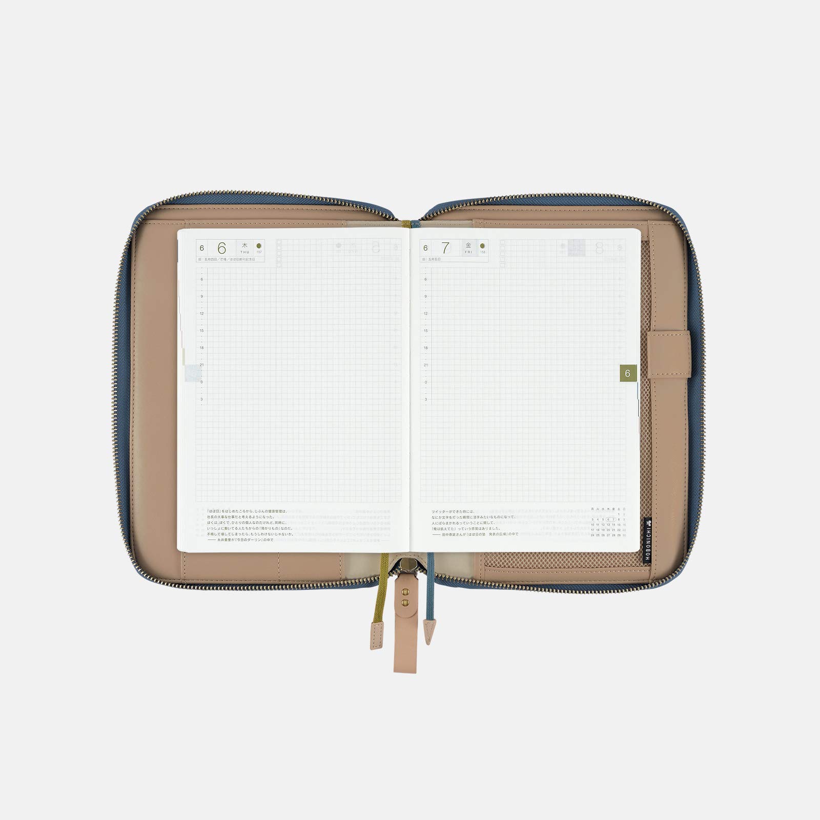 ミナペルホネン　soda water　ほぼ日手帳カバー Amazon.co.jp: ほぼ日手帳 カズン(A5サイズ)手帳カバー/ミナ
