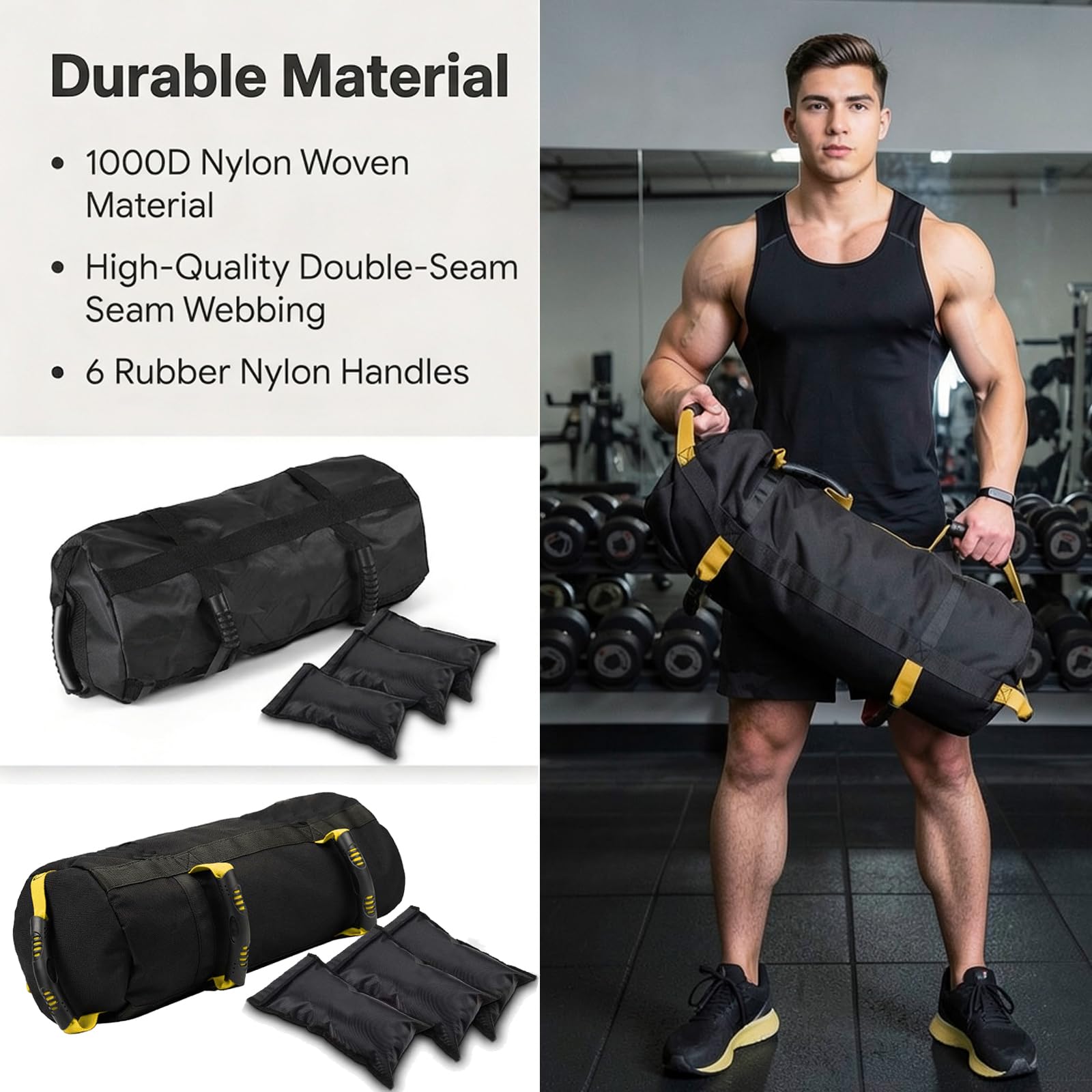 Tunturi Weightbag - Gewichtszak - Power Bag - 10 kilo kopen