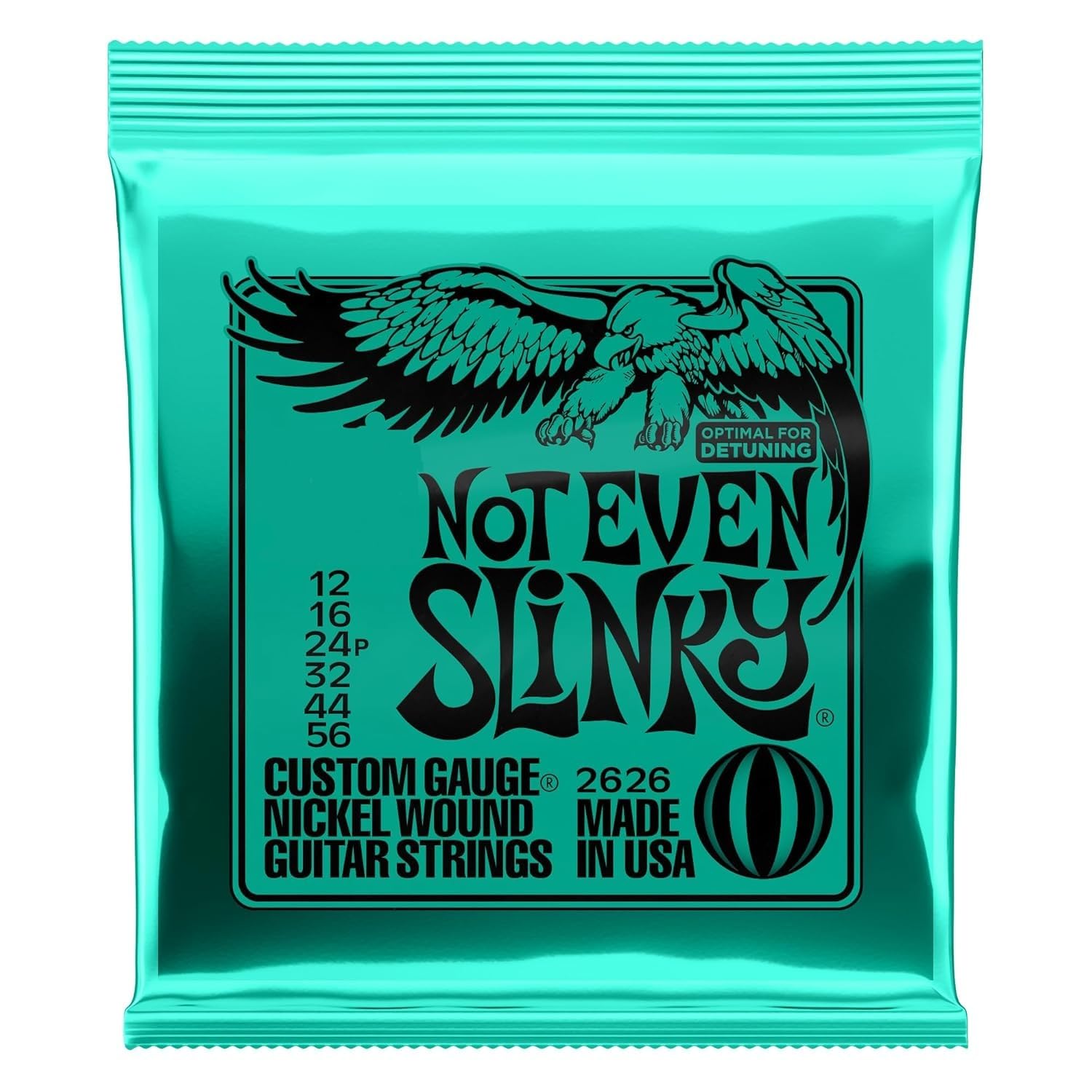 2626 Not Even Slinky Electric Guitar Strings 12-56 | Nickel Wound Heavy Gauge Set | Pack of 1-picture-28