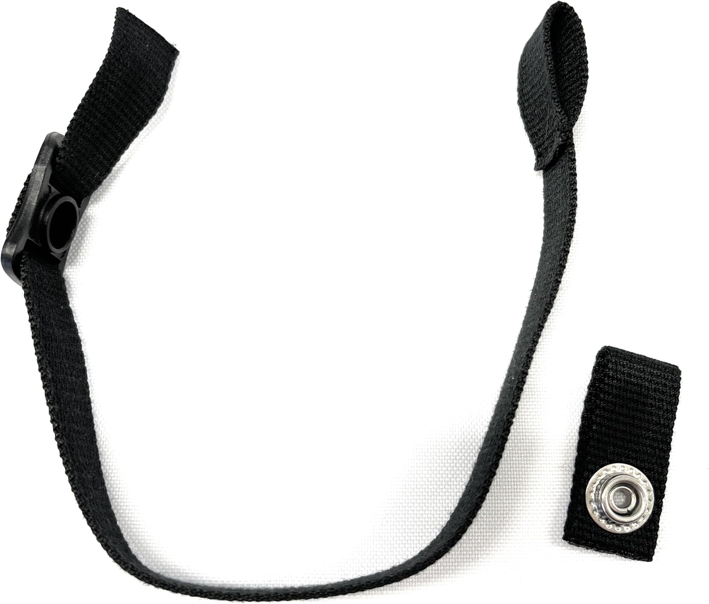 Hockey Helmet Chin Strap with Single Snap