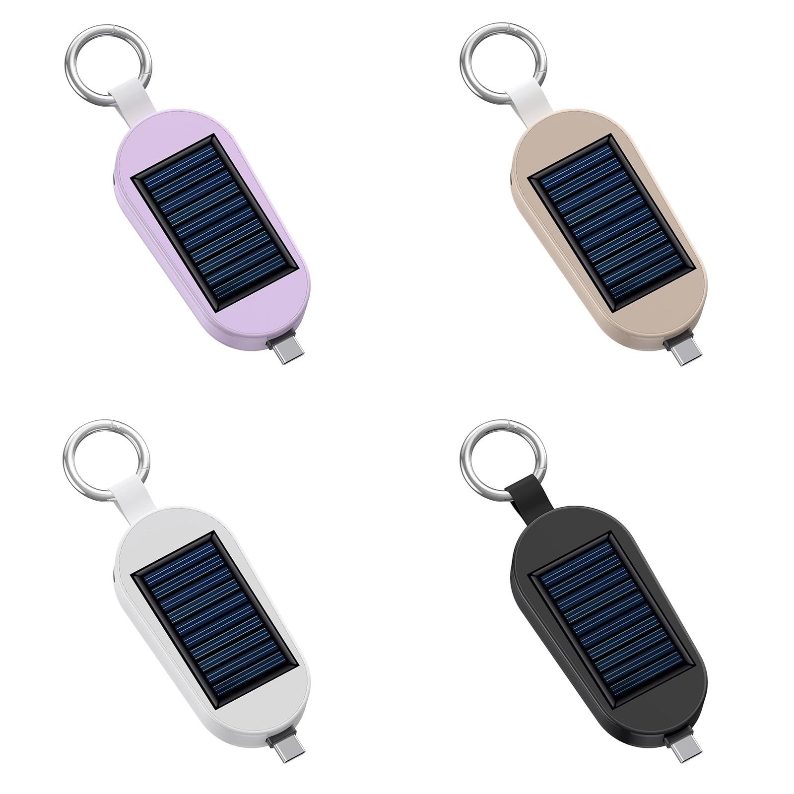 Adaptador de energía solar con carga y pantalla LED para carga urgente de teléfono al aire libre, pequeño adaptador de energía solar urgente