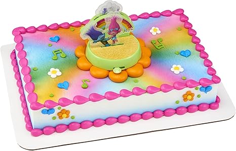 Decopac Dreamworks Decoration Pour Gateau D Anniversaire Et Occasions Speciales Motif Trolls Happy Taille Unique Amazon Ca Epicerie Et Cuisine Gastronomique