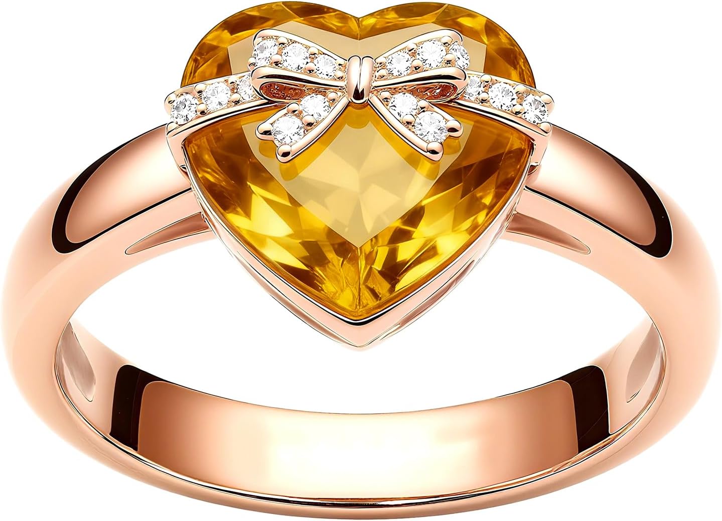1.08 Carat(ctw) Heart-Cut Gemstone Wedding Engagement Rings for Women, Lab-Grown Sapphire/Ruby/Emerald/Moissanite/Amethyst/Garnet/Black Onyx/Blue Topaz/Citrine/Tourmaline/Peridot Gemstone Heart Wedding Ring for Women, Customizable 10K Gold/14K Gold/18K Gold/925 Sterling Silver
