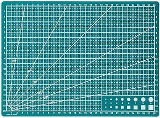 Precision A5 Cutting Mat with Grid and Angle Guides, Double-Sided Durable Craft Board for Scrapbooking, Design and DIY Projects