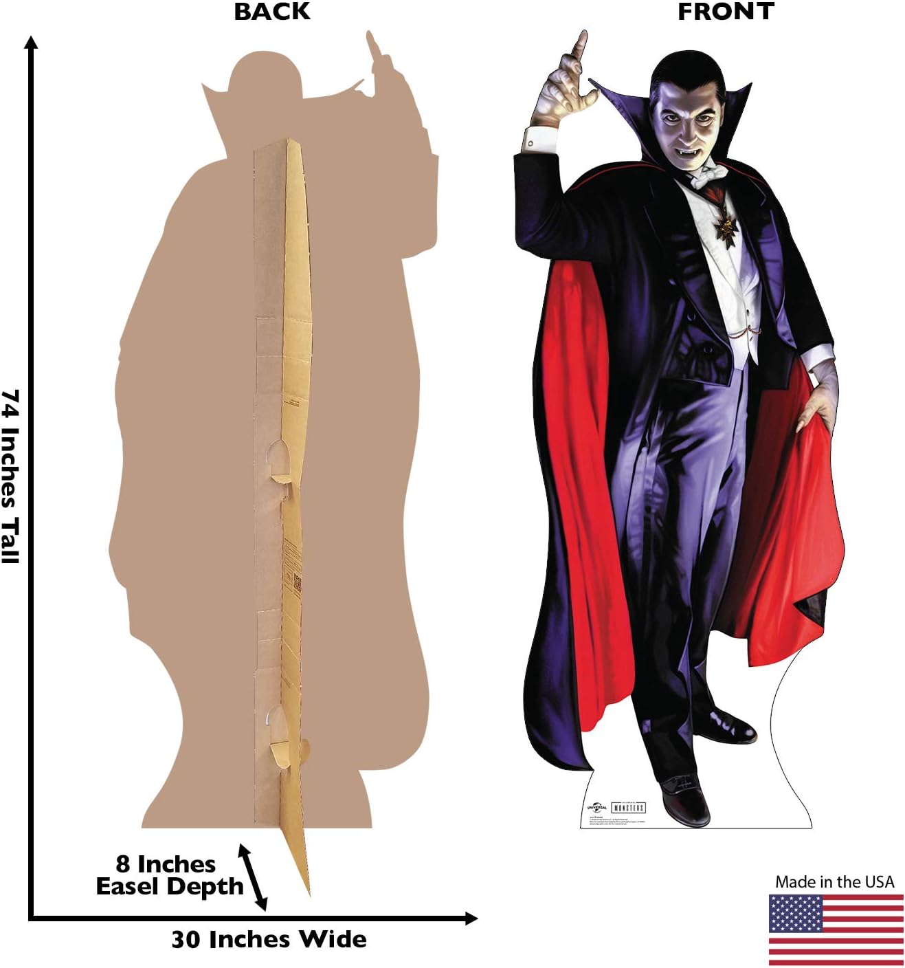 Cardboard People Mummy Life Size Cardboard Cutout - Universal Classic Monsters